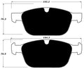 Porterfield Brake Pads for 2014 VOLVO XC90 w/328mm Front Disc