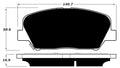 Porterfield Brake Pads for 2016 HYUNDAI GENESIS COUPE