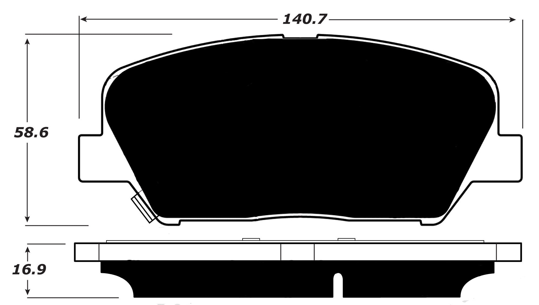 Porterfield Brake Pads for 2015 HYUNDAI GENESIS COUPE