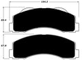 Porterfield Brake Pads for 2017 FORD EXPEDITION