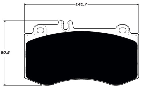 Porterfield Brake Pads for 2015 MERCEDES-BENZ E350 4-Matic Sport Sedan