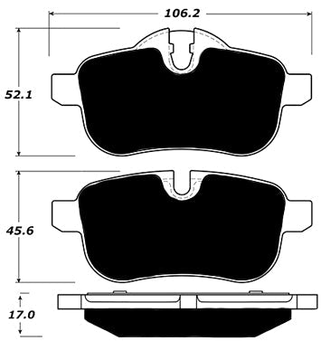 Porterfield Brake Pads for 2015 BMW Z4 28i