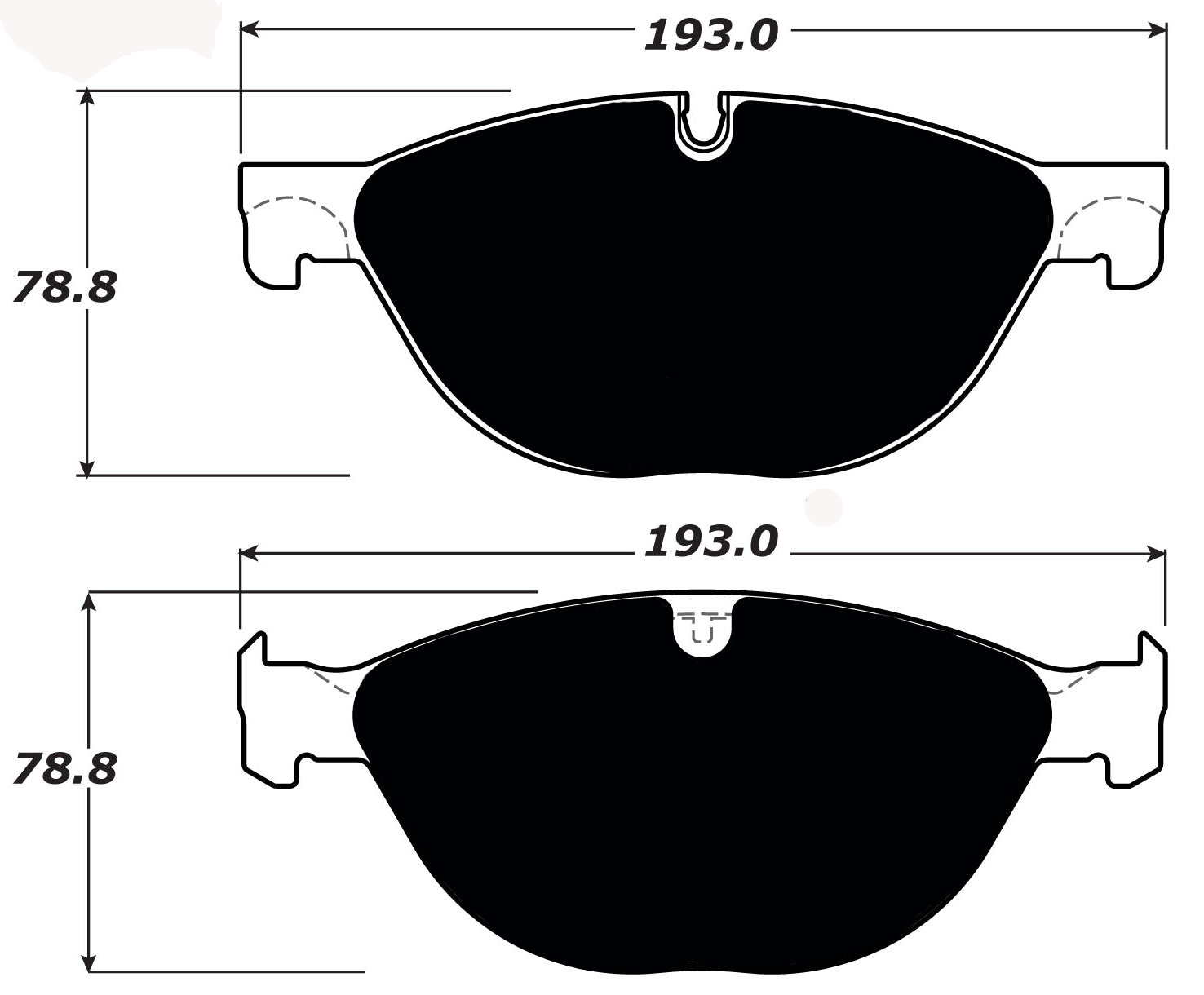 Porterfield Brake Pads for 2014 JAGUAR XKR