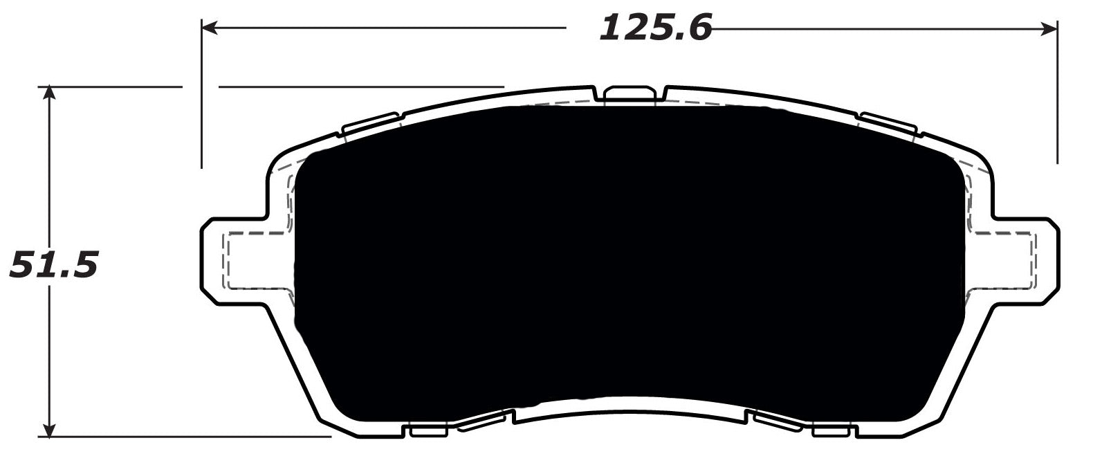 Porterfield Brake Pads for 2015 MAZDA 2