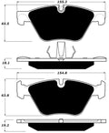 Porterfield Brake Pads for 2017 BMW 528 Series