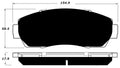 Porterfield Brake Pads for 2016 HONDA ODYSSEY
