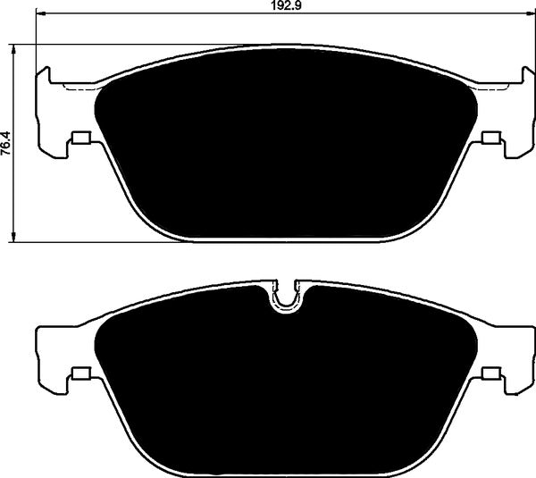 Porterfield Brake Pads for 2016 AUDI A8/A8 Quattro - 4.0