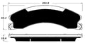 Porterfield Brake Pads for 2016 CHEVROLET SILVERADO 3500 2WD DRW