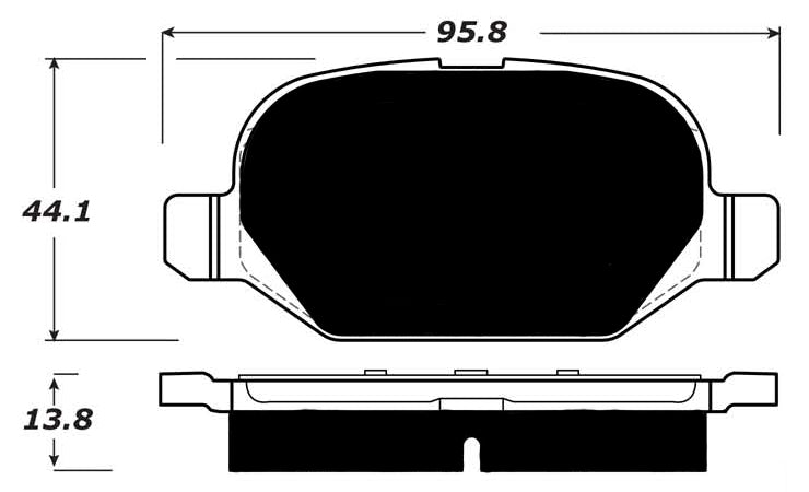 Porterfield Brake Pads for 2014 FIAT 500C