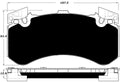 Porterfield Brake Pads for 2017 AUDI S7 - (Excluding Ceramic Discs)