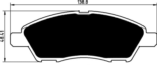 Porterfield Brake Pads for 2019 NISSAN Versa Note
