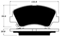 Porterfield Brake Pads for 2015 HYUNDAI ACCENT