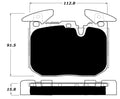 Porterfield Brake Pads for 2017 BMW 320i/320ix -  w/ M Sport Brakes