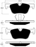 Porterfield Brake Pads for 2016 BMW 428 iCoupe (M Sports Pkg/Single Piston Fr Cal)