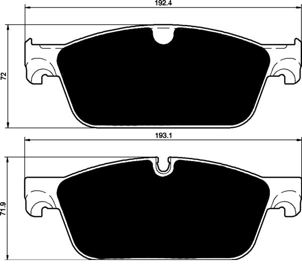 Porterfield Brake Pads for 2016 MERCEDES-BENZ GL350 Bluetec w/AMG perf pkg