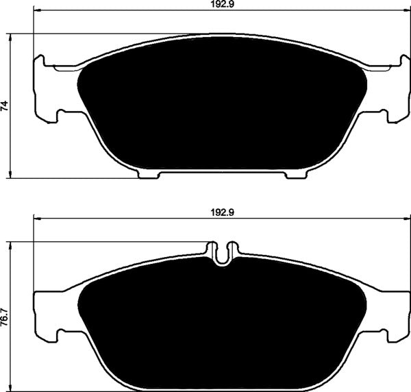 Porterfield Brake Pads for 2014 MERCEDES-BENZ E550 Coupe