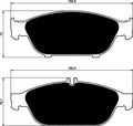 Porterfield Brake Pads for 2014 MERCEDES-BENZ E550 Cabriolet