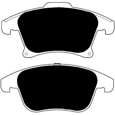 Porterfield Brake Pads for 2014 FORD FUSION