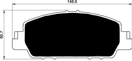 Porterfield Brake Pads for 2014 HONDA ACCORD Sedan Hybrid