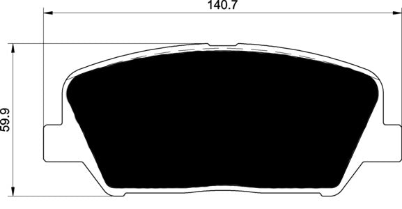 Porterfield Brake Pads for 2019 HYUNDAI VELOSTER Turbo