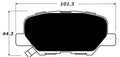 Porterfield Brake Pads for 2015 MITSUBISHI Outlander V6