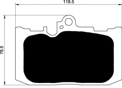 Porterfield Brake Pads for 2016 LEXUS GS F-SPORT RWD