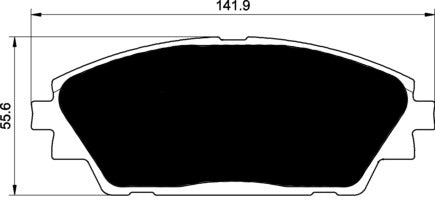 Porterfield Brake Pads for 2016 MAZDA 3 (JAPAN BUILD)