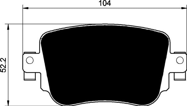 Porterfield Brake Pads for 2017 AUDI Q3