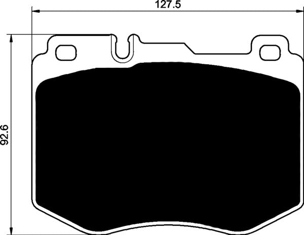 Porterfield Brake Pads for 2016 MERCEDES-BENZ C300 4MATIC SEDAN AMG