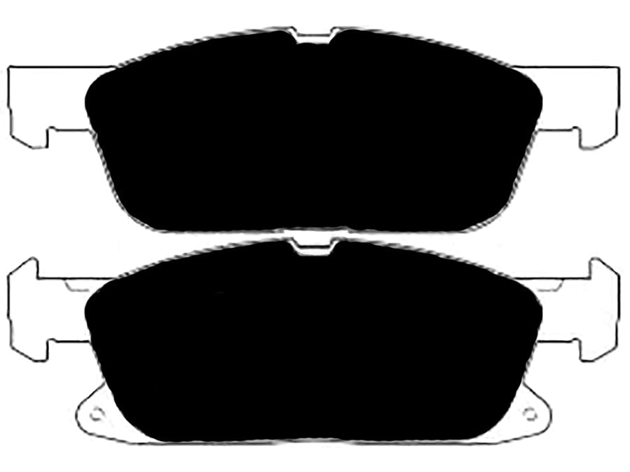 Porterfield Brake Pads for 2016 FORD EDGE