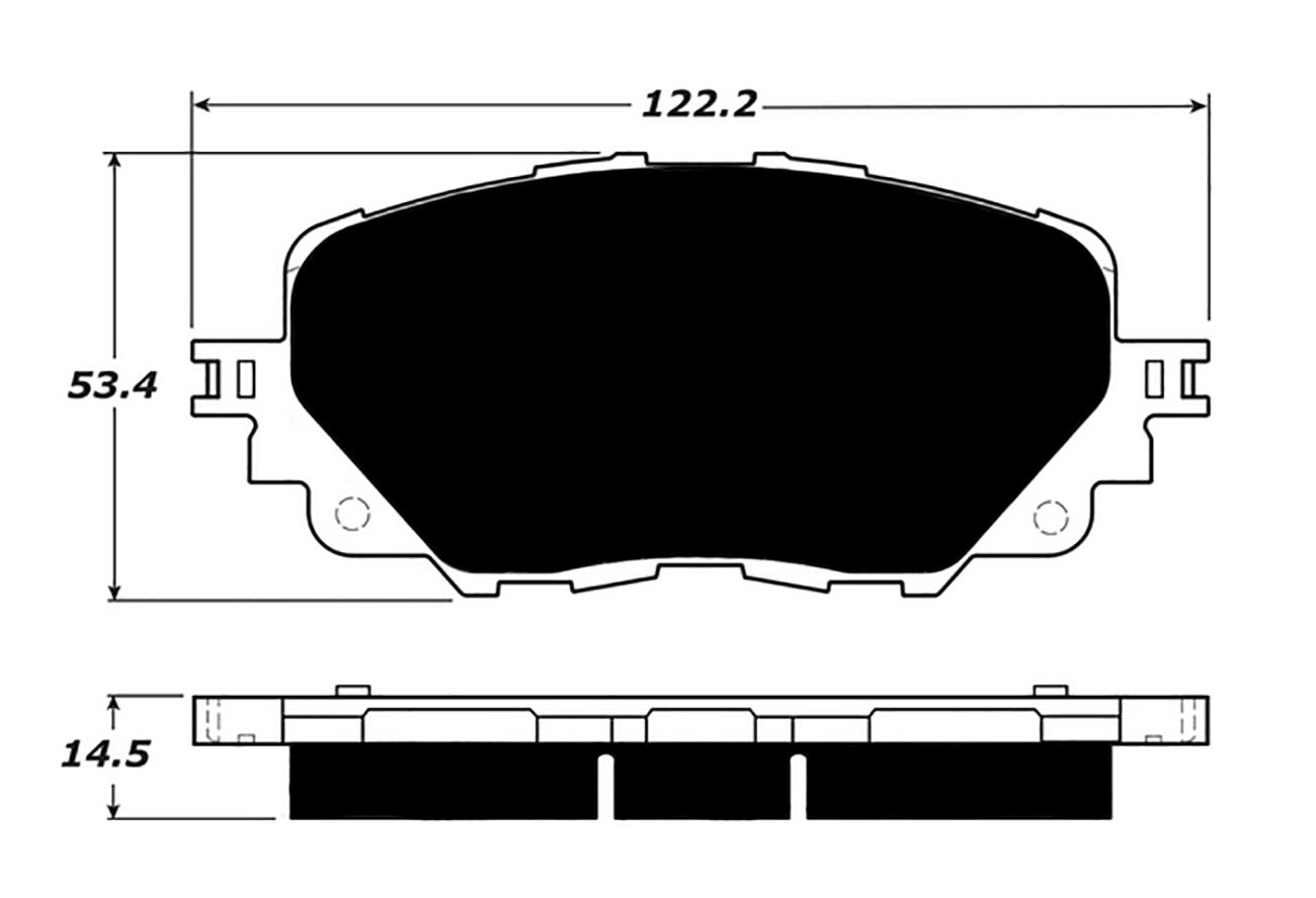 Porterfield Brake Pads for 2018 FIAT SPIDER