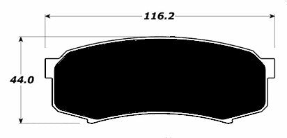 Porterfield Brake Pads for 2019 LEXUS GX 460