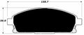 Porterfield Brake Pads for 2017 NISSAN QUEST