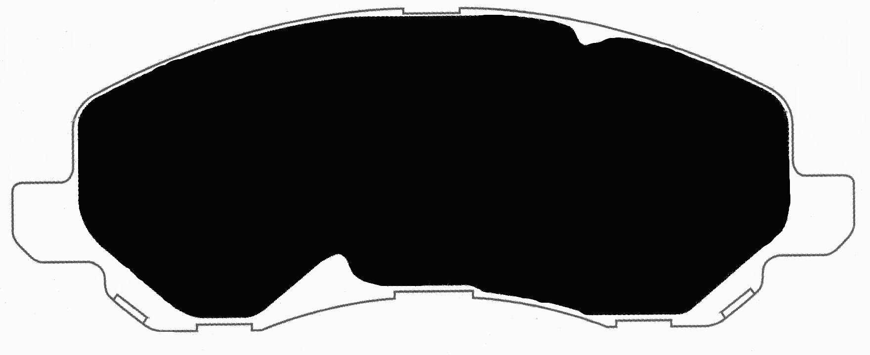 Porterfield Brake Pads for 2016 MITSUBISHI Outlander