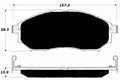 Porterfield Brake Pads for 2017 INFINITI Q70