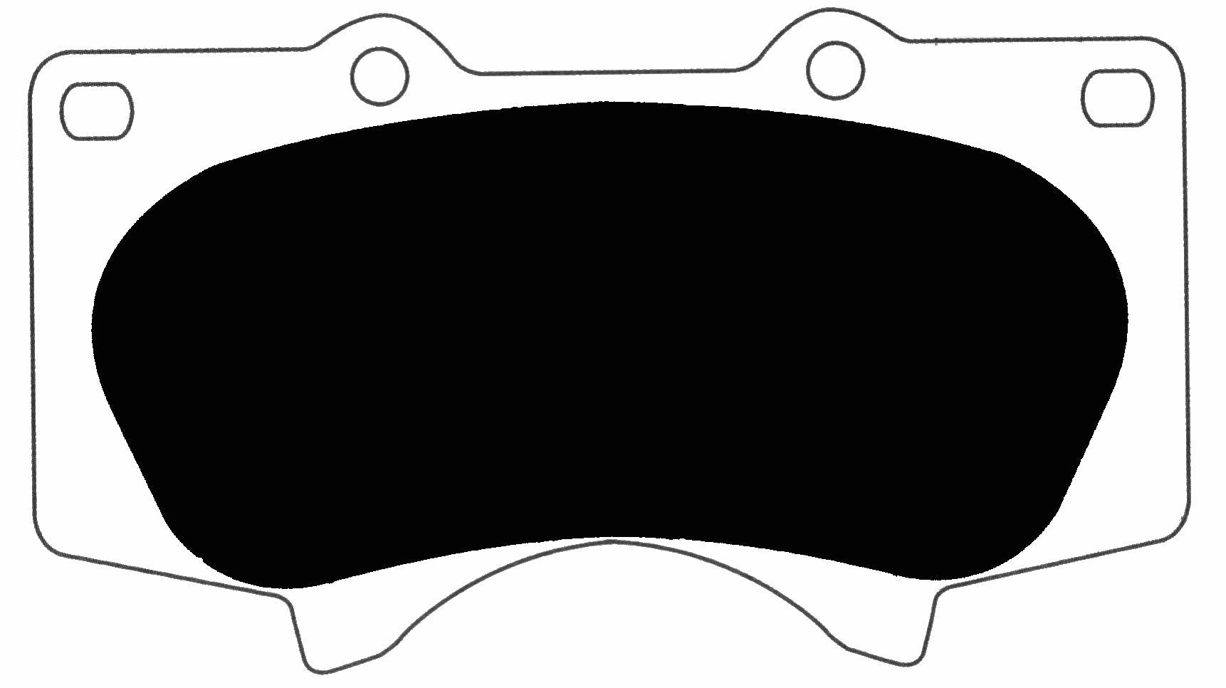 Porterfield Brake Pads for 2014 TOYOTA 4RUNNER