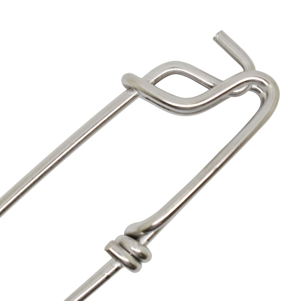 Scuba Diving Spearfishing Stainless Steel Shark Clip with Bolt 5" x 1"