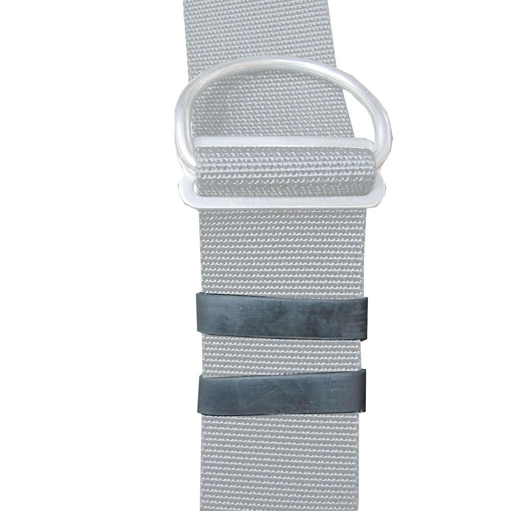 Scuba Dive Tech Diving Backplate Harness Webbing Keeper Rubber Loops, Pair