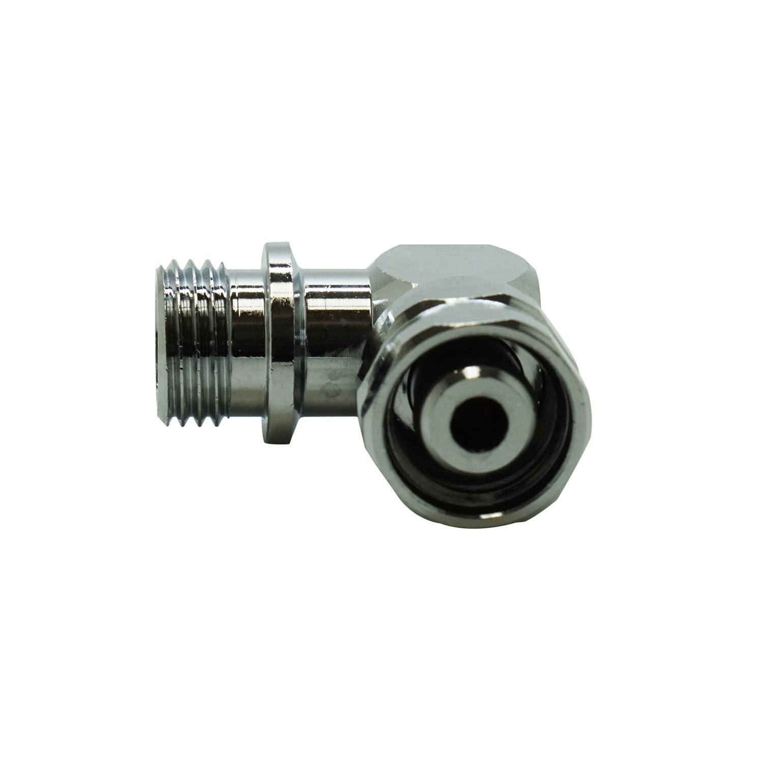 Scuba Choice 90 Degree Swivel Adaptor 2x 9/16-18 UNF For Regulator LP Hose