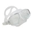 Palantic M36 Clear/Clear Silicone RX Farsighted Gauge Reader Lenses Dive/Snorkeling Mask