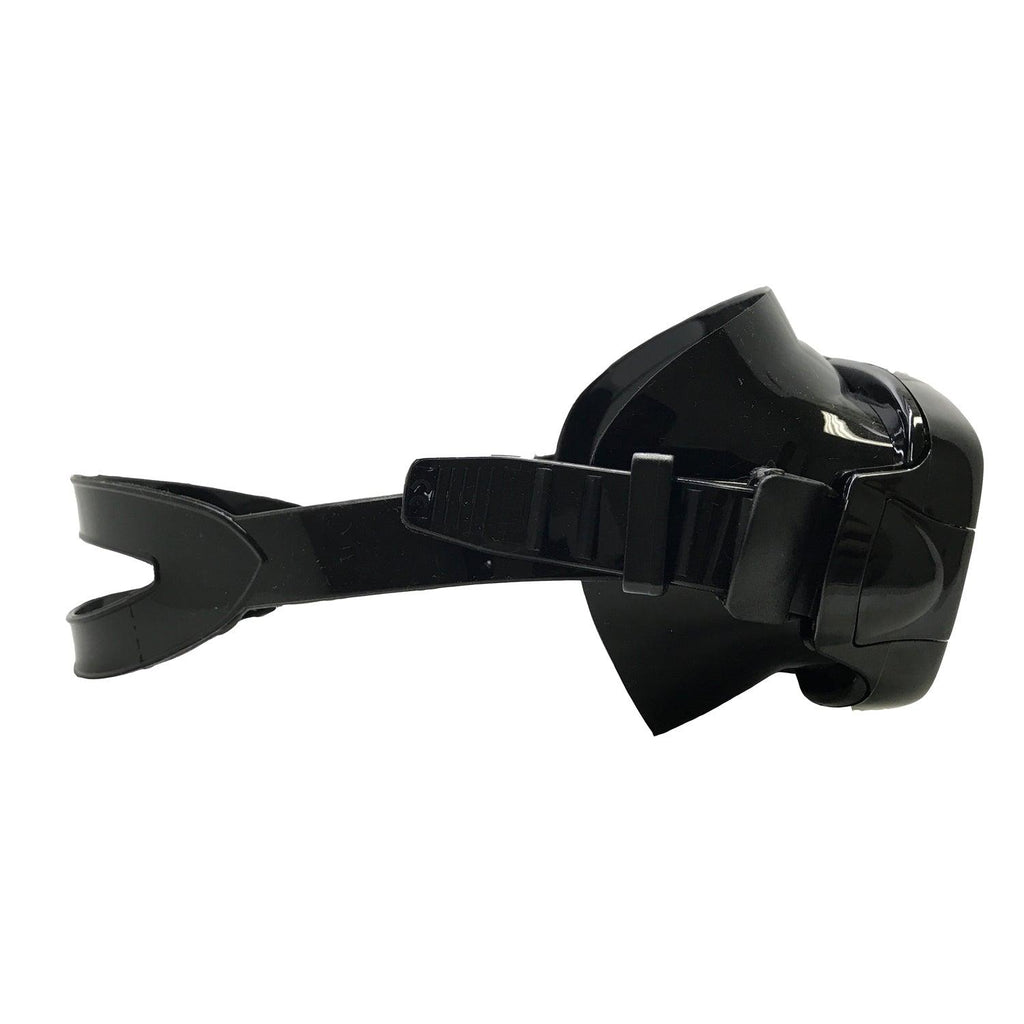 Scuba Choice Silicone Dive Mask With Blue Mirror Coated Lense