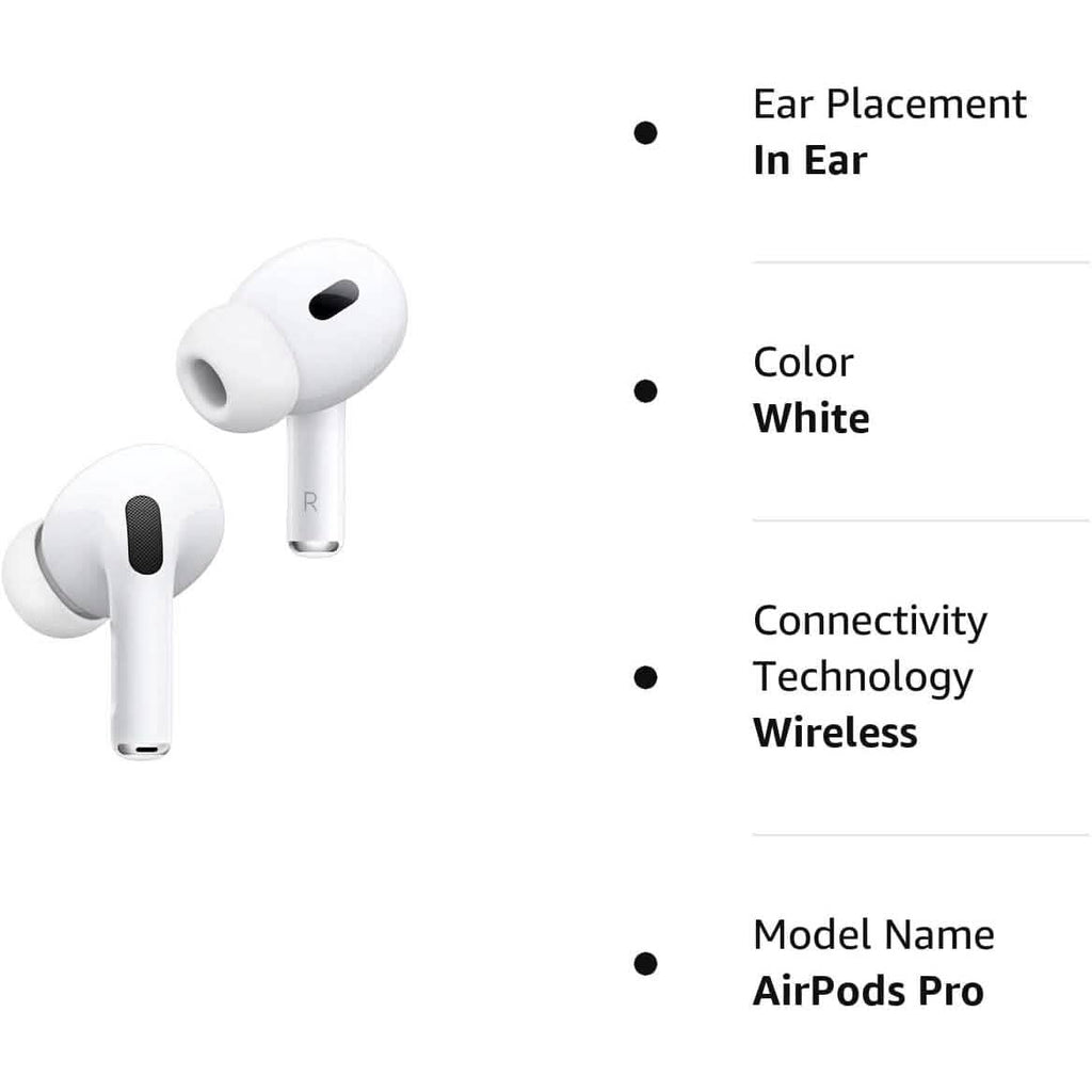 Apple Airpods Pro 2nd Gen MQD83AM/A (Refurbished) - PhishStones Products