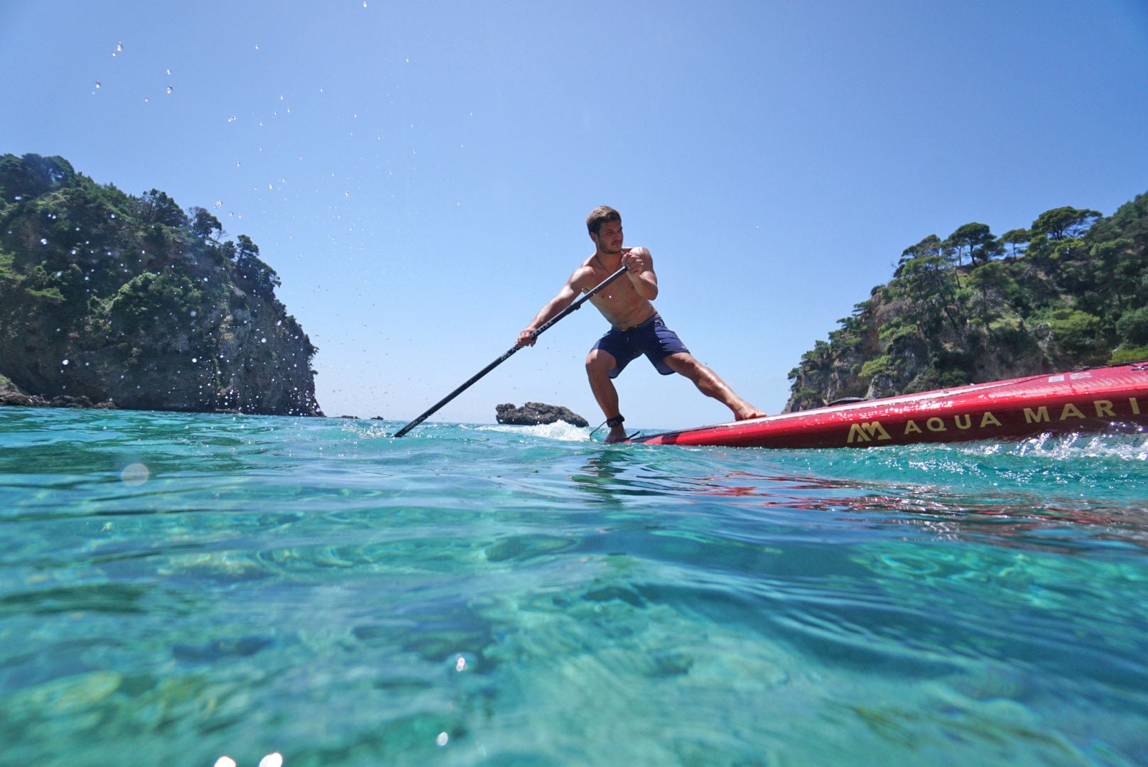 Aqua Marina ATLAS 12'0" Inflatable Paddle Board All - Around Advanced SUP - PhishStones Products