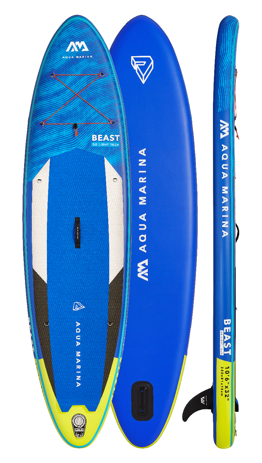 Aqua Marina BEAST 10'6" Inflatable Paddle Board All - Around Advanced SUP - PhishStones Products