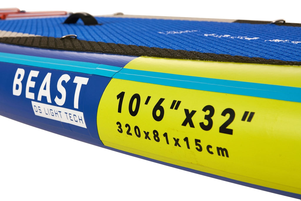 Aqua Marina BEAST 10'6" Inflatable Paddle Board All - Around Advanced SUP - PhishStones Products