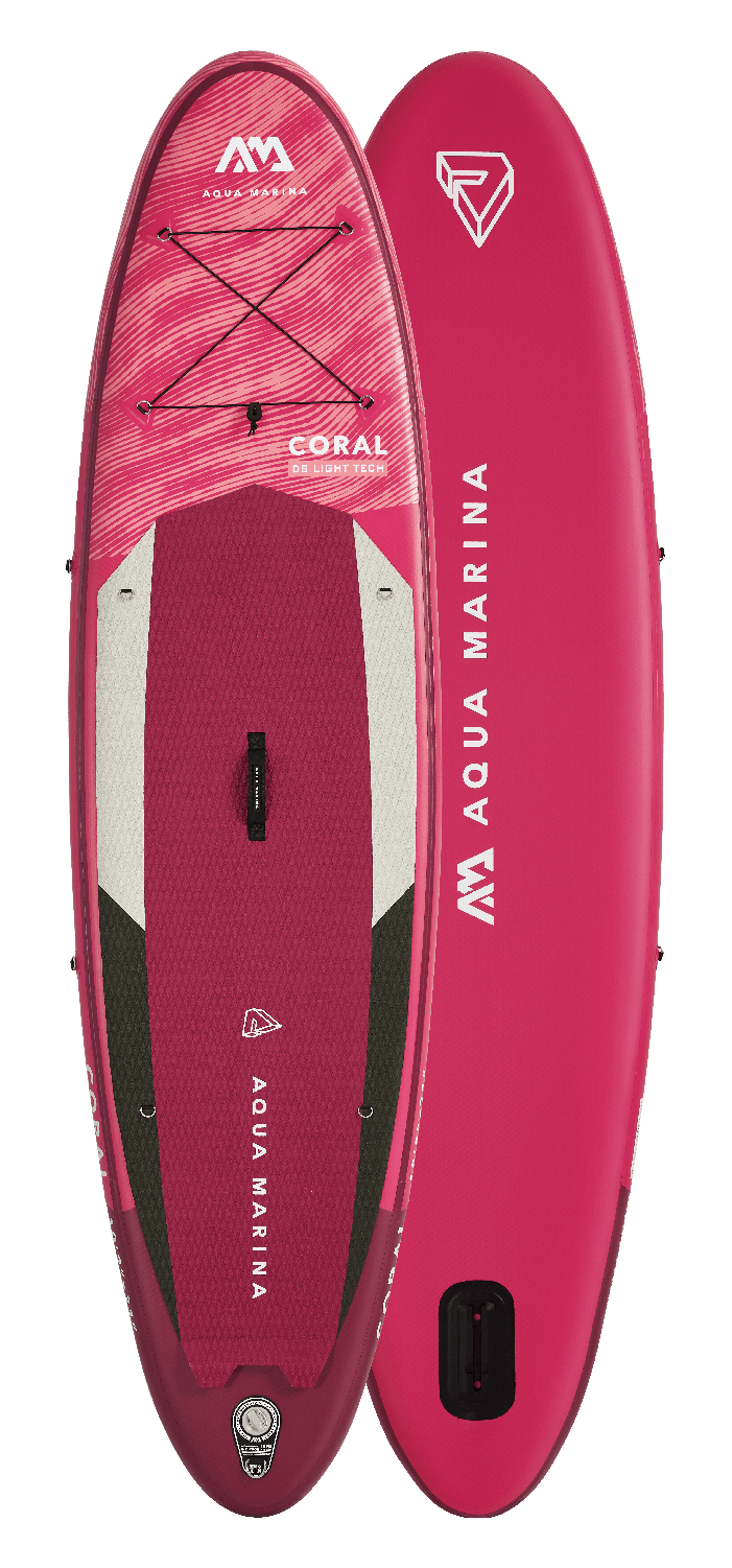 Aqua Marina CORAL 10'2" Inflatable Paddle Board All - Around Advanced SUP - PhishStones Products