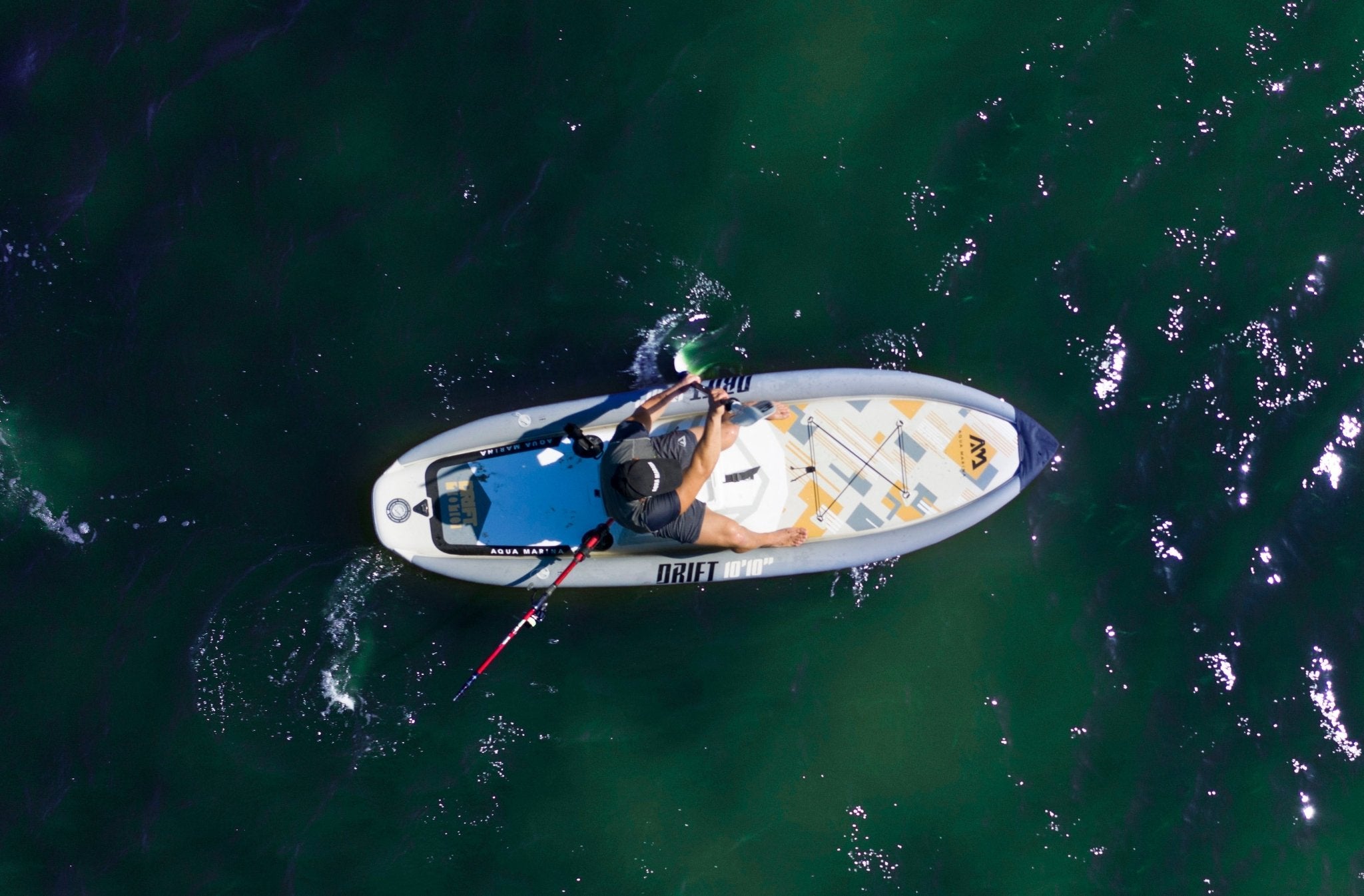Aqua Marina DRIFT 10'10" Inflatable Paddle Board Fishing SUP - PhishStones Products