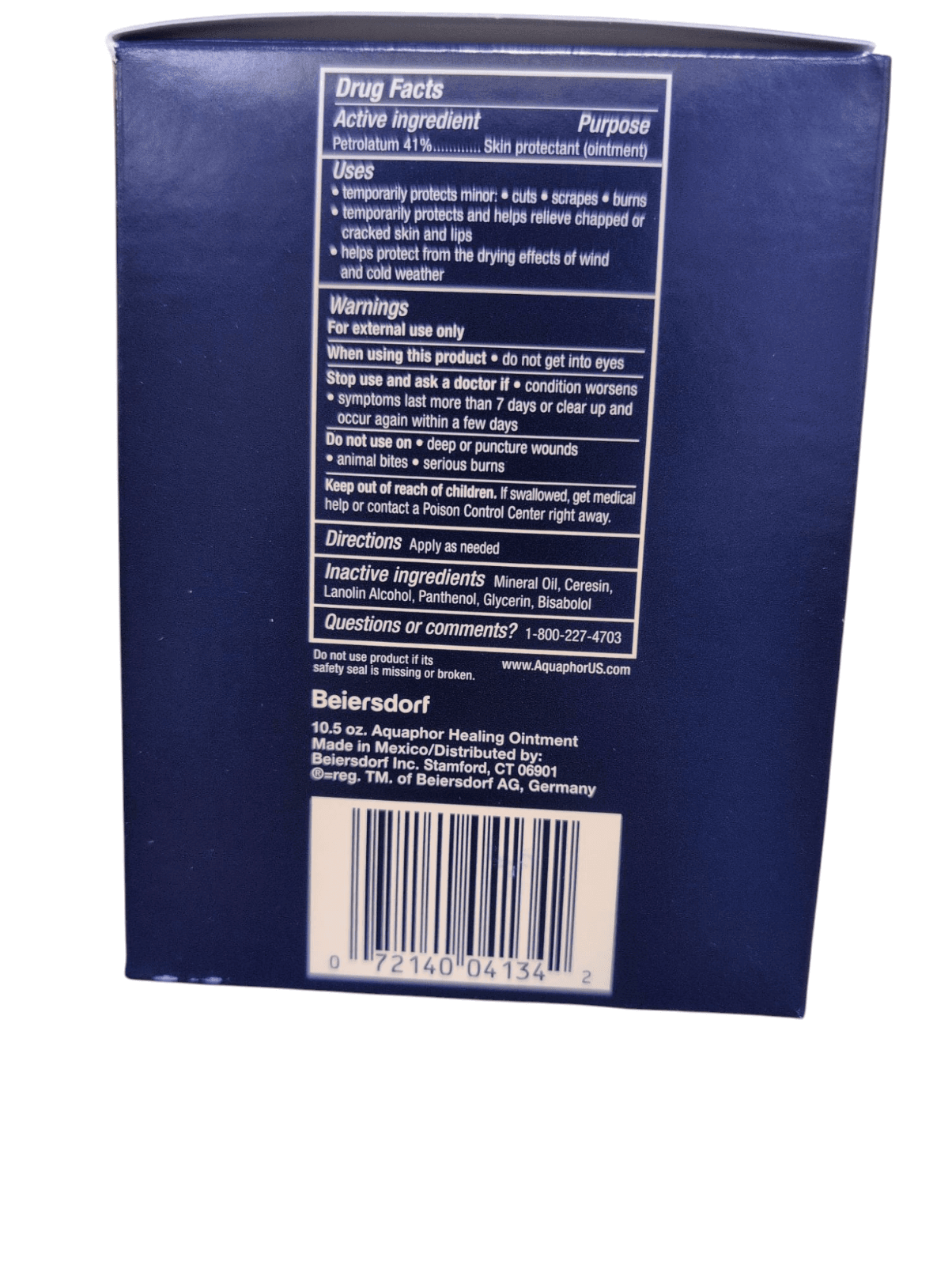 Aquaphor Advanced Therapy Healing Ointment – 2 - Pack Bundle - PhishStones Products