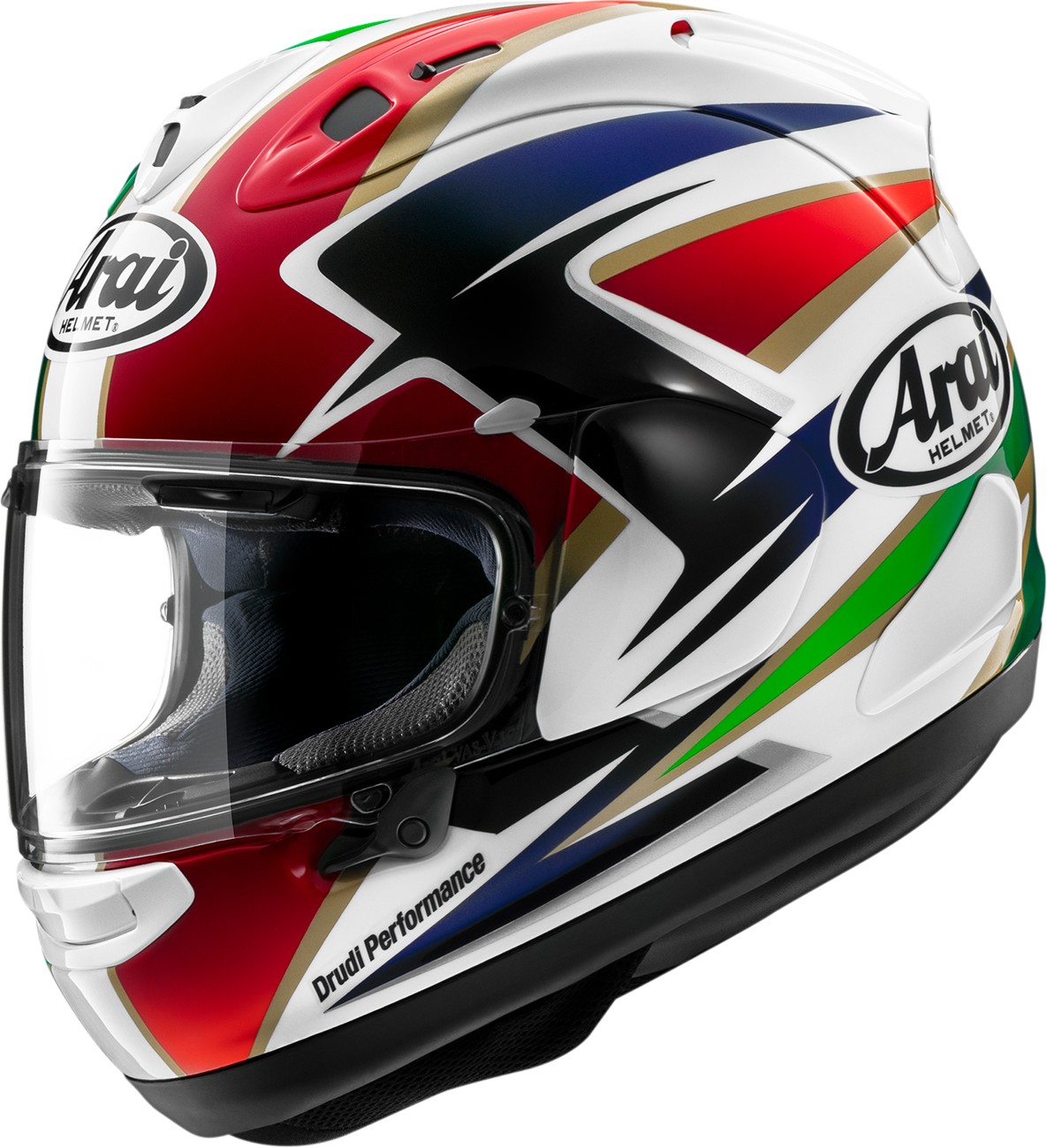 ARAI HELMETS, ARAI Helmets Corsair-X Cadalora Restyle Helmet – Large, VAS Shield Mechanism and Advanced Ventilation
