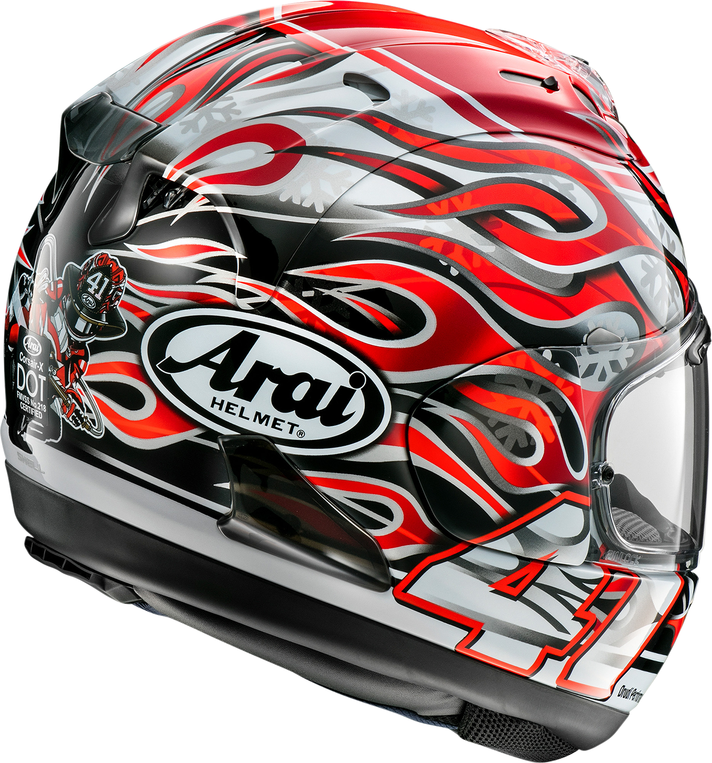 ARAI HELMETS, ARAI Helmets Corsair-X Haga GP Helmet - XS (Part #0101-15865)